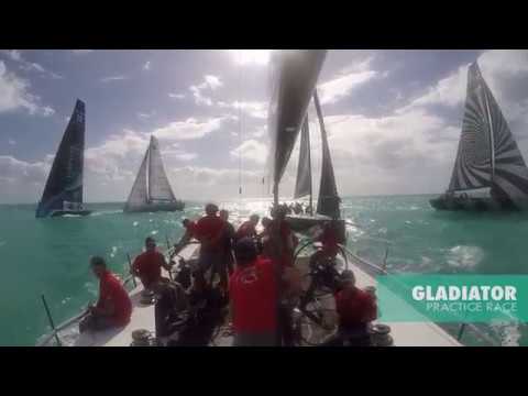 Quantum Key West 2017 - Gladiator TP52 Practice Race