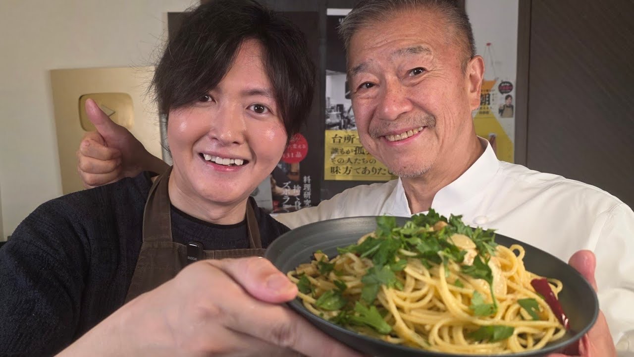 本当のペペロンチーノ（すりごま入り）