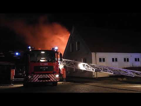 13/1-2020 Bygningsbrand Ullerslevvej.