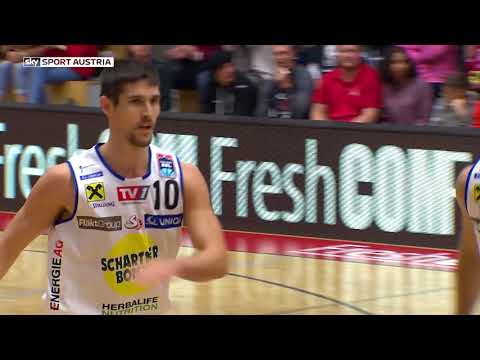 Admiral BSL, 18. Runde: Flyers Wels - Swans Gmunden 72:106