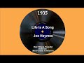 1935 Joe Haymes - Life Is A Song (Let’s Sing It Together) (Skeeter Palmer, vocal)