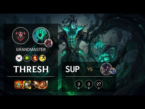 Thresh Support vs Alistar - KR Grandmaster Patch 11.19