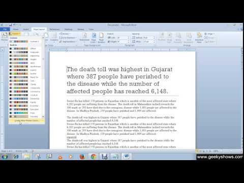 Microsoft Office Word 2010 Minimize and Maximize the Ribbon