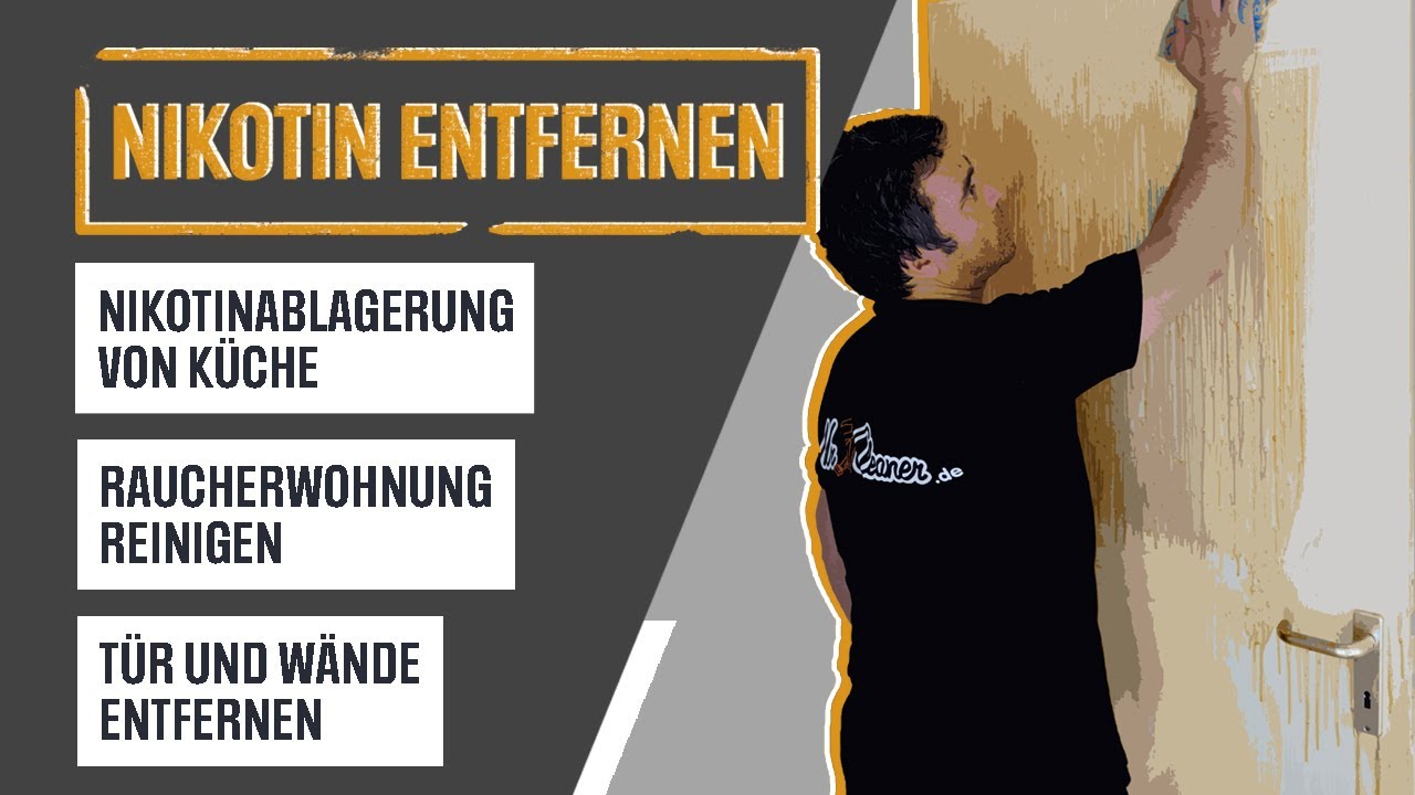 Entfernung von Nikotingeruch aus Innenräumen