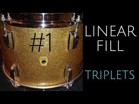 Drum Fill - Linear 16th Note Triplets 1