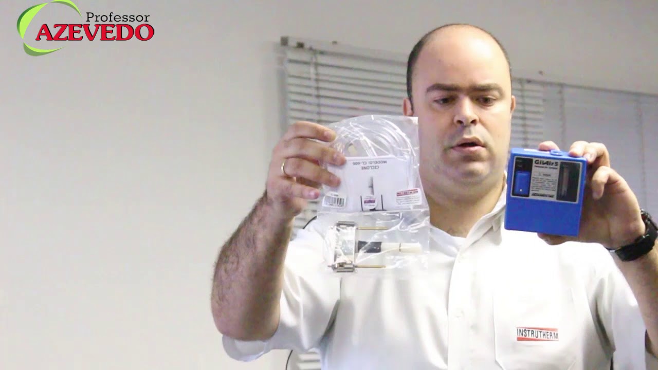 Higiene Ocupacional l Bomba de Amostragem Poerira e Gases Gilair 5  Instrutherm l Segurança l EAD