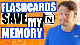 REVISION FLASHCARDS In Notion with AUTOMATIC Spaced Repetition and TEMPLATE