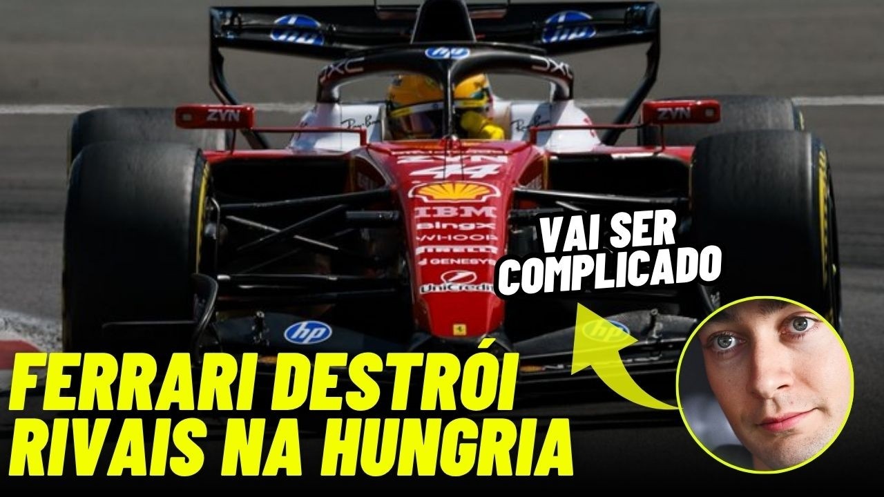 FERRARI DOMINA E MERCEDES DERRETE NA HUNGRIA | FÓRMULA 1 2026