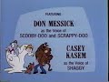 Scooby Doo Meets The Boo Brothers 2000 VHS Closing