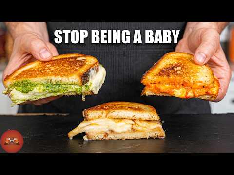 How To Make Grilled Cheese Like a Big Boy | 3 Ways