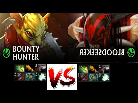 Dota 2 Duel Arena: Bounty Hunter vs Bloodseeker #Shorts
