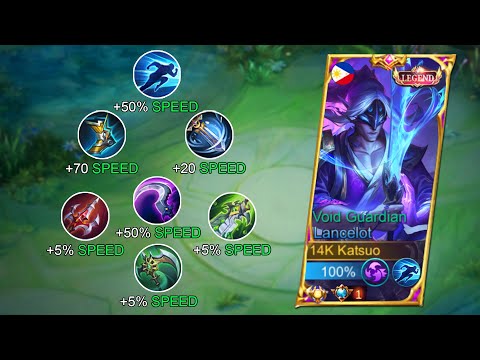 LANCELOT FULL SPEED BUILD! 🔥 NEW BEST BUILD FOR LANCE 2022