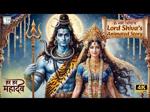 Lord Shiva Story in Animation | Om Namah Shivaya Song | TD Film Studio