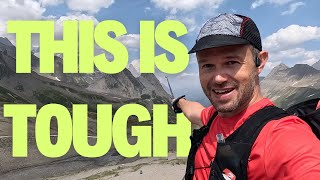 Running the HARDEST and HIGHEST section of the UTMB course (2023 training part 2)