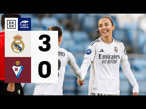 Real Madrid vs SD Eibar (3-0) | Resumen y goles | Highlights Liga F