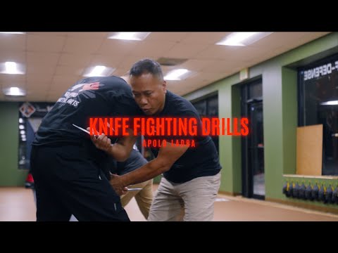 Filipino Knife Fighting Drills With Tuhon Apolo Ladra