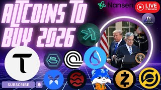 Altcoins I'm Buying in 2026 - Kaspa, TAO, Horizen, SUI & More