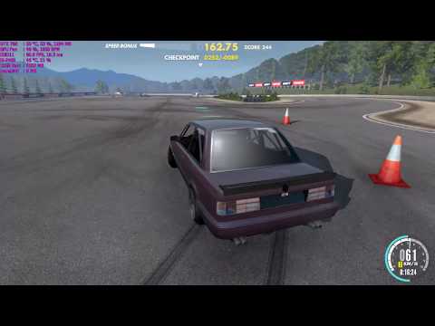 Drift Zone Playthrough Part 1 - "Fuji 1 - Bunia 30 Stock [BMW E30]"