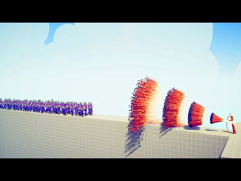 100x SQUIRE vs EVERY GOD - Totally Accurate Battle Simulator TABS