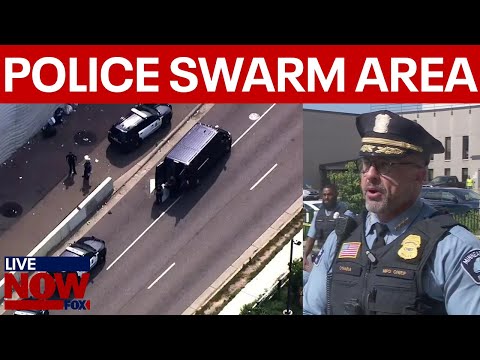 Video | Minneapolis Police swarm transit station after shooting