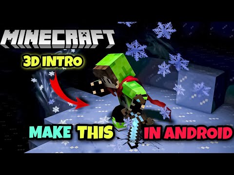 Make Your Own Minecraft 3D Intro In Android 📱 Part 2 || Prisma 3D