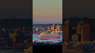 Sunrise flash on arriving #cruiseship