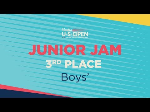 2019 Burton U·S·Open Junior Jam Halfpipe – Boys’ 3rd Place Run