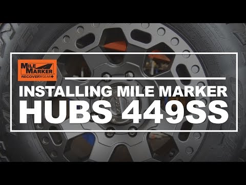 Installing Mile Marker Hubs 449SS
