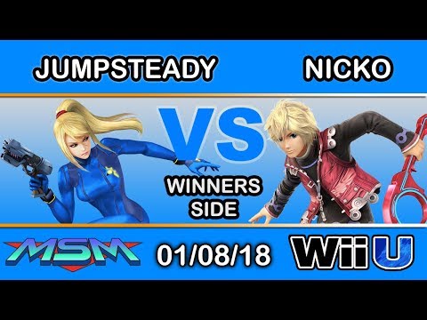 MSM 128 - DyS | Jumpsteady (Zero Suit Samus) Vs. FAD | Nicko (Shulk) Winners Side - Smash 4