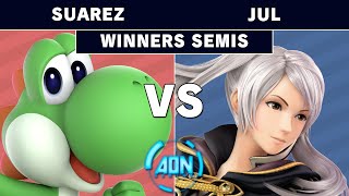 AON Ultimate #061   Suarez vs Jul Winners Semifinals   Smash Ultimate