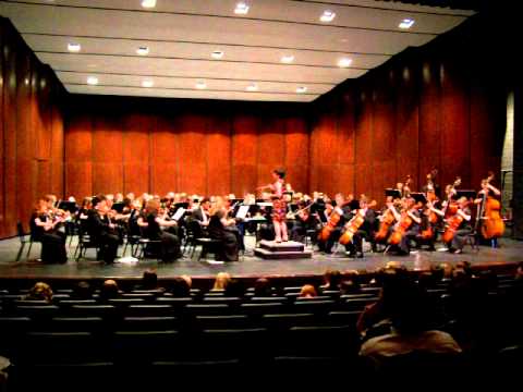 Walled Lake Northern symphony Orchestra 2011 performs Dvořák's Symphony No. 9 1st movement