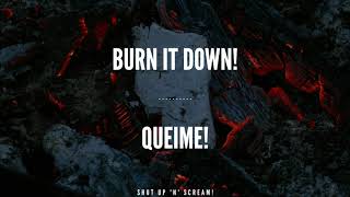BURN IT - FEVER 333  | LYRIC VIDEO &amp; TRADUÇÃO | Shut Up 'N' SCREAM!