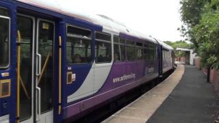 UK: 09.41 Sheffield - Lincoln (Northern service) departs Gainsborough Lea Road 20.07.13
