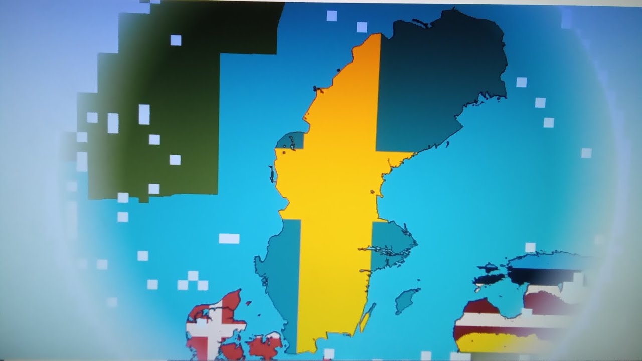 Sweden - Huge Scale World Flag Map (Part 14)[Minecraft]