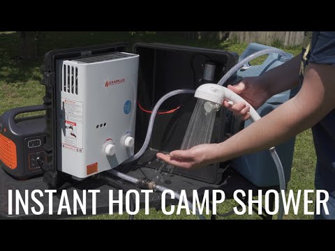 Instant Hot Camp Shower in a Box