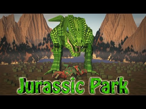 Minecraft Dinosaurs | Jurassic Craft Modded Survival Ep 38! "RAPTOR VS TRAINS"