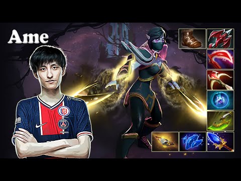 Ame - Templar Assassin Safelane vs Xepher Mirana | Dota 2 7.30b Gameplay