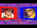 TAS WW Ryu VS ST Ryu Hyper Street Fighter 2