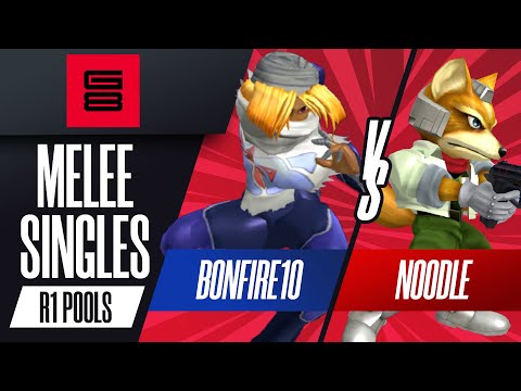 Bonfire10 vs. Noodle - Melee Singles R1 Pools - Genesis 8