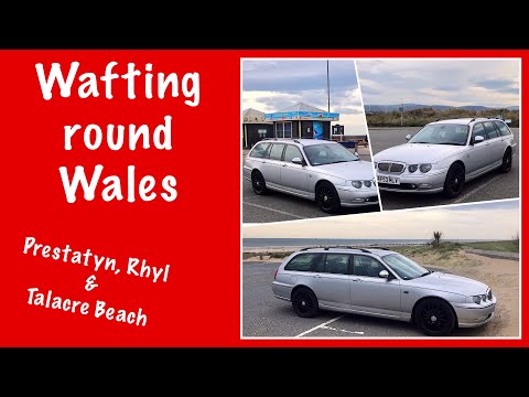 North Wales Road Trip in my £500 Rover 75 CDTi Tourer ~ Prestatyn ~ Rhyl ~ Talacre