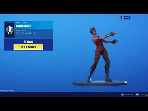 *NEW EMOTE* LASER BLAST - NEW EMOTE IN ITEM SHOP (Fortnite Battle Royale)