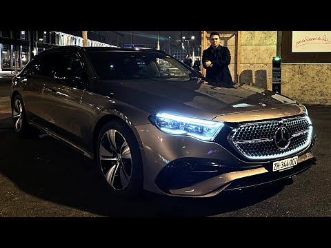 2024 Mercedes E Class Estate AMG - NIGHT Drive NEW Full Review Interior Exterior