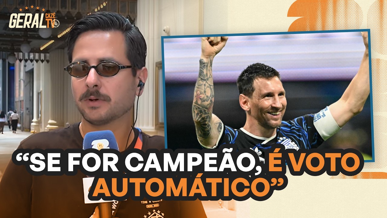 MESSI DEVE VENCER A BOLA DE OURO? | GERAL CAZÉTV