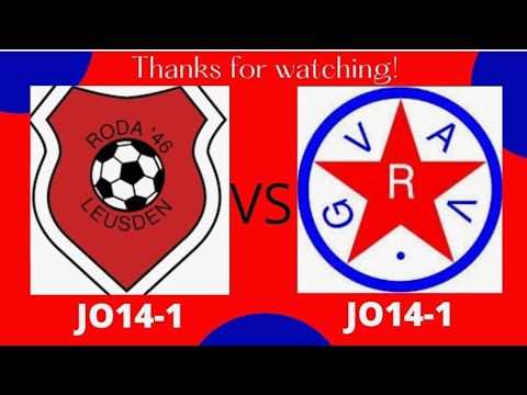 Roda '46 JO14-1 vs GVAV JO14-1