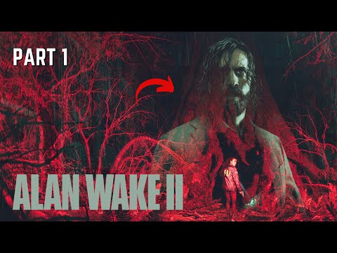 Alan Wake 2 PS5 Walkthrough Gameplay Part 1 - INTRO (FULL GAME)