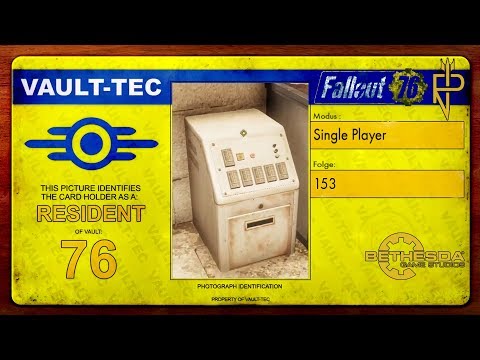 Let’s Play Fallout 76 | Single Player #153 Red-Rocket-Kerne für den Wiederverwertungsbehälter