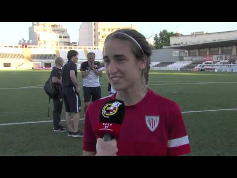 Las capitanas de F.C. Barcelona y Athletic analizan el choque