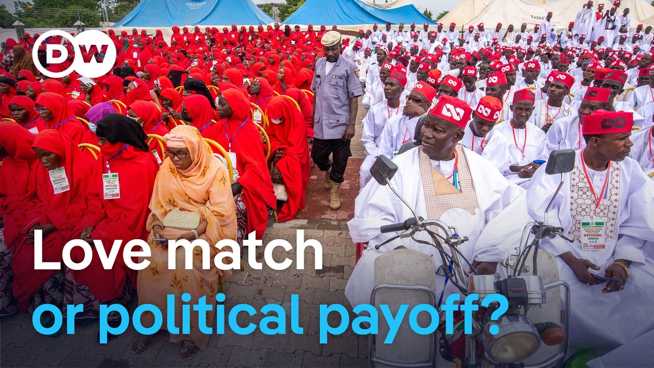 Video: Kano Governor Yusuf Sponsors Mass Wedding for 1,500 Couples