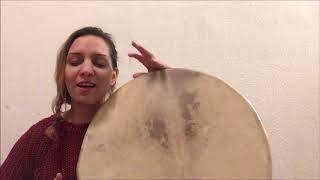 Naptengeri - When I Was a Young Girl (Feist) - Frame Drum Cover