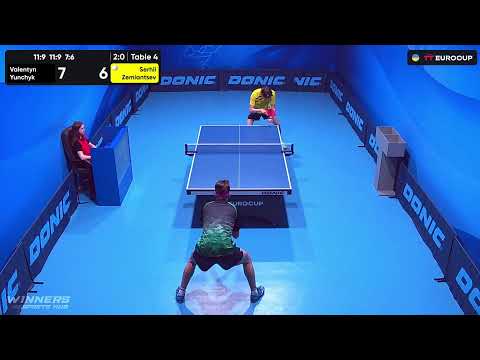 15:30 Valentyn Yunchyk - Serhii Zemiantsev 12.09.2023 TT Euro.Cup Ukraine Star. TABLE 4